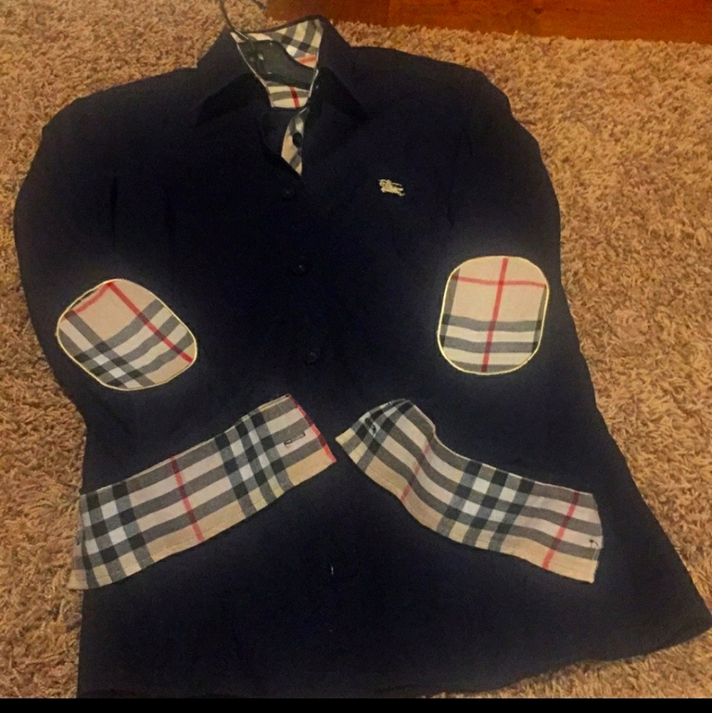 Burberry button down shirt...